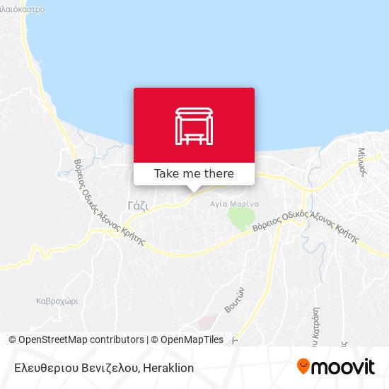 Ελευθεριου Βενιζελου map