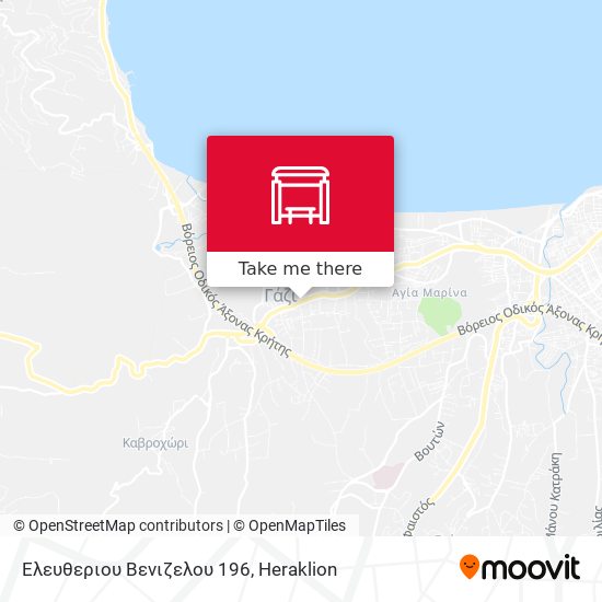Ελευθεριου Βενιζελου 196 map
