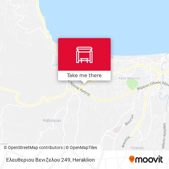 Ελευθεριου Βενιζελου 249 map