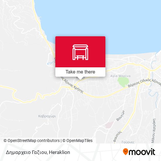 Δημαρχειο Γαζιου map