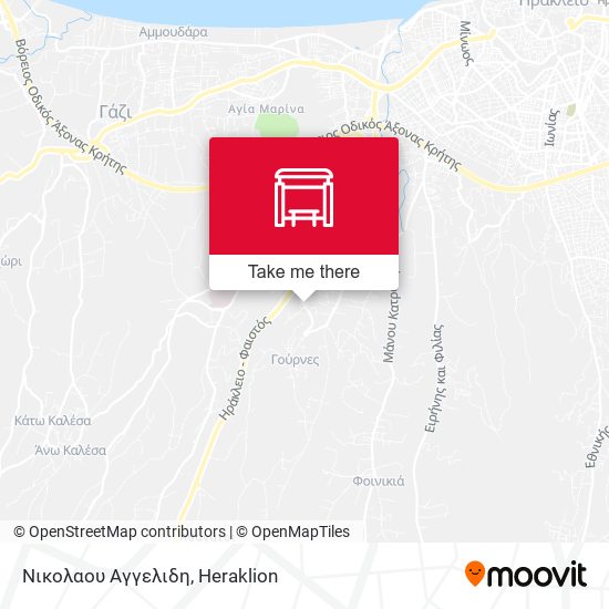 Νικολαου Αγγελιδη map