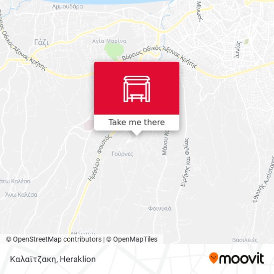Καλαϊτζακη map
