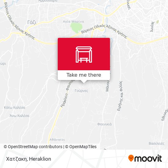 Χατζακη map
