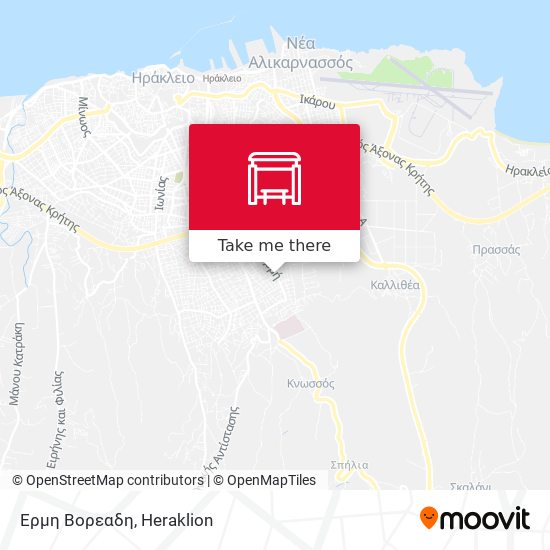 Ερμη Βορεαδη map