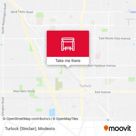 Turlock (Sinclair) map