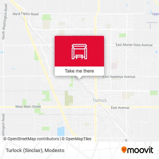 Mapa de Turlock (Sinclair)