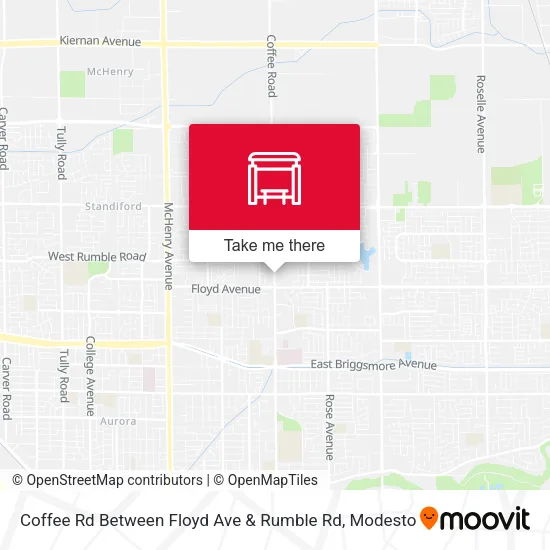 Mapa de Coffee Rd Between Floyd Ave & Rumble Rd