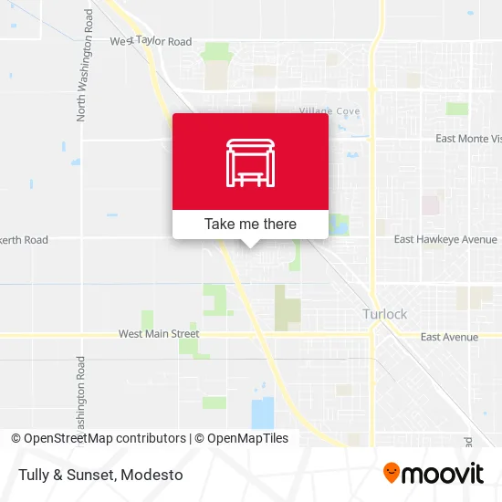 Mapa de Tully & Sunset