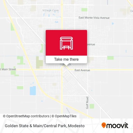 Mapa de Golden State & Main / Central Park