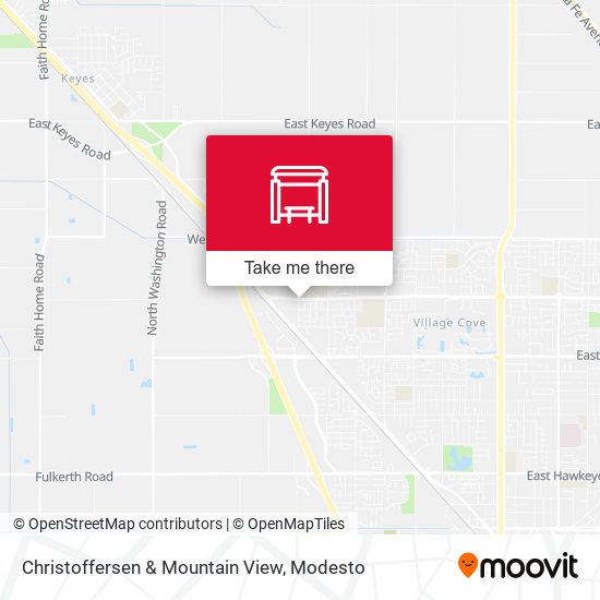 Mapa de Christoffersen & Mountain View