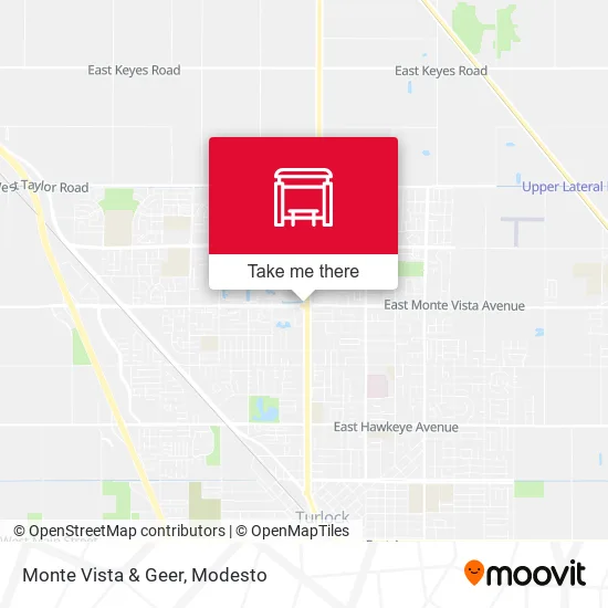 Monte Vista & Geer map
