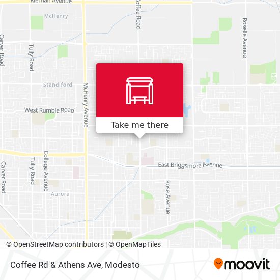 Mapa de Coffee Rd & Athens Ave