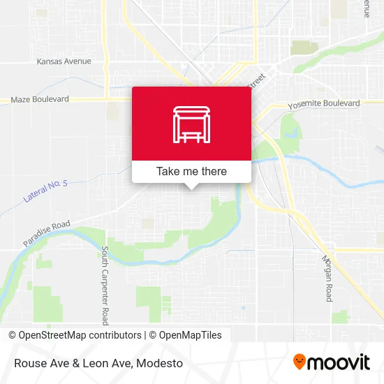 Mapa de Rouse Ave & Leon Ave