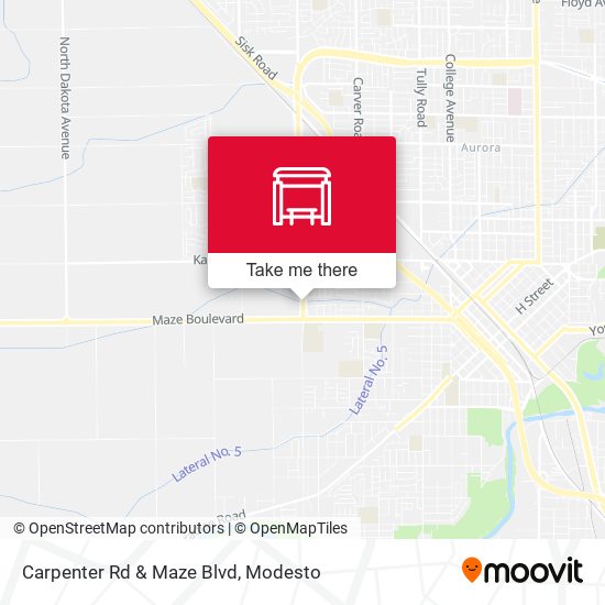 Carpenter Rd & Maze Blvd map