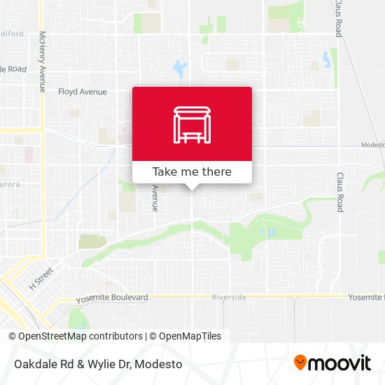 Oakdale Rd & Wylie Dr map