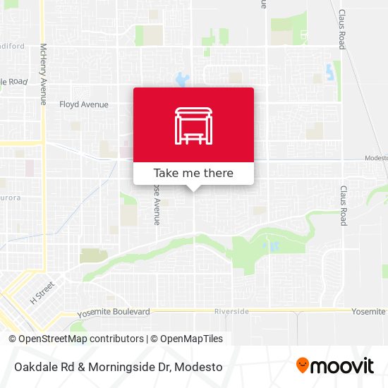 Oakdale Rd & Morningside Dr map