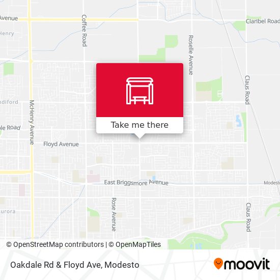 Oakdale Rd & Floyd Ave map