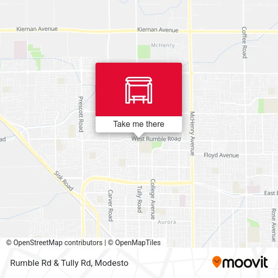 Mapa de Rumble Rd & Tully Rd