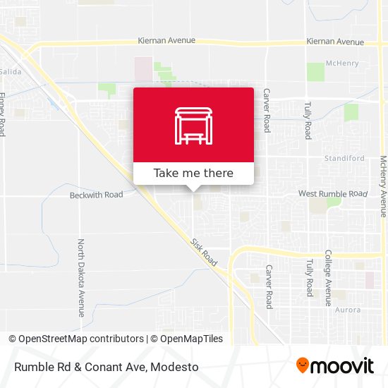 Rumble Rd & Conant Ave map