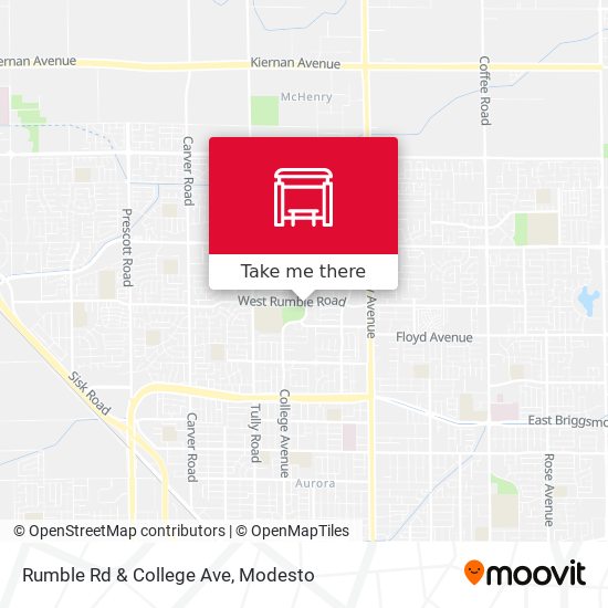 Rumble Rd & College Ave map