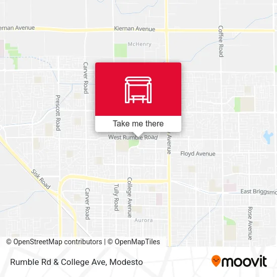 Mapa de Rumble Rd & College Ave