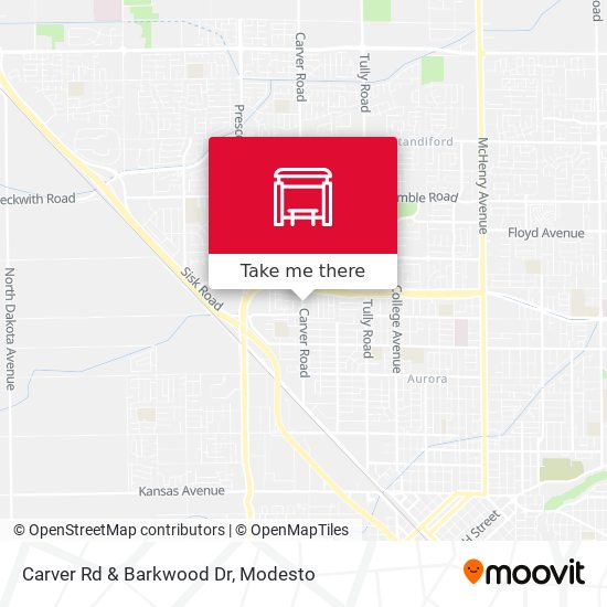 Carver Rd & Barkwood Dr map