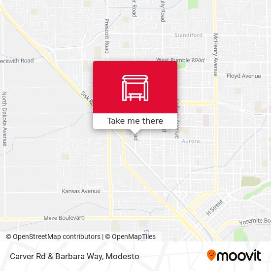 Carver Rd & Barbara Way map