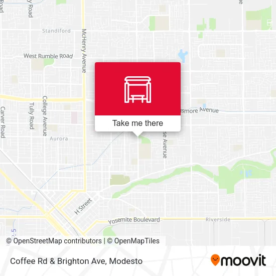 Mapa de Coffee Rd & Brighton Ave