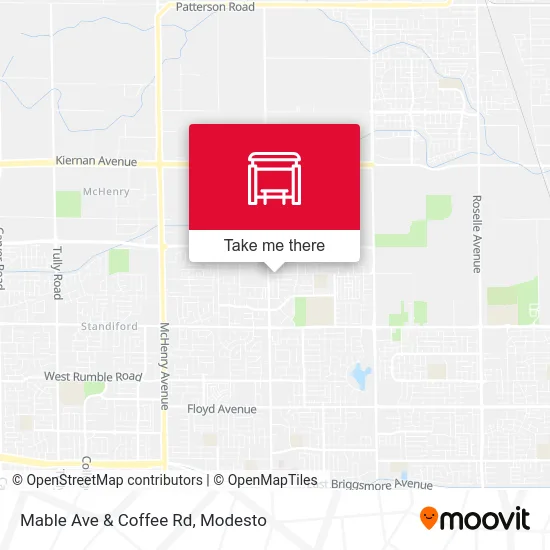 Mable Ave & Coffee Rd map