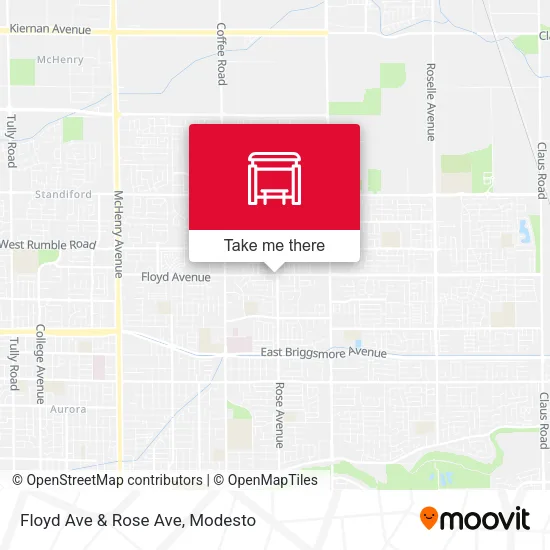 Mapa de Floyd Ave & Rose Ave