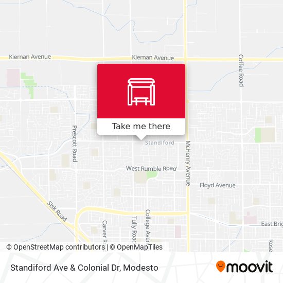 Mapa de Standiford Ave & Colonial Dr