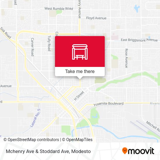 Mchenry Ave & Stoddard Ave map