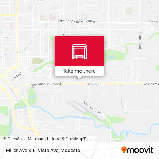 Mapa de Miller Ave & El Vista Ave