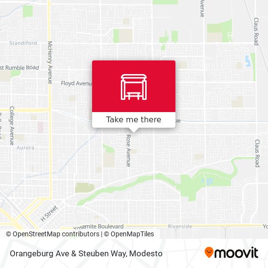 Orangeburg Ave & Steuben Way map