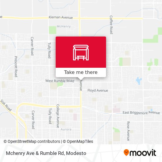 Mchenry Ave & Rumble Rd map