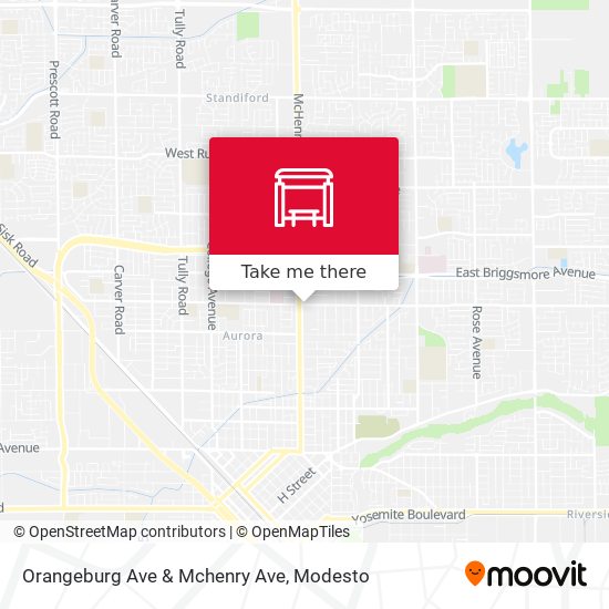 Mapa de Orangeburg Ave & Mchenry Ave