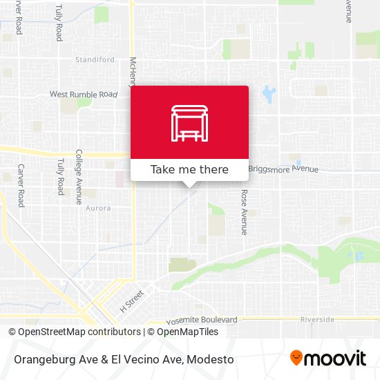 Mapa de Orangeburg Ave & El Vecino Ave