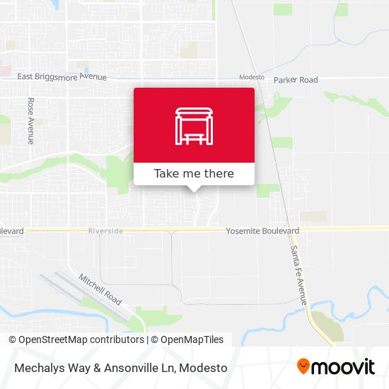 Mechalys Way & Ansonville Ln map