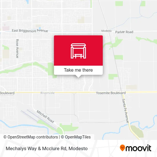 Mapa de Mechalys Way & Mcclure Rd