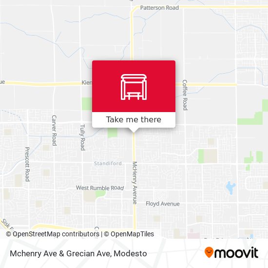 Mchenry Ave & Grecian Ave map