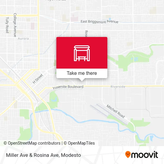 Mapa de Miller Ave & Rosina Ave