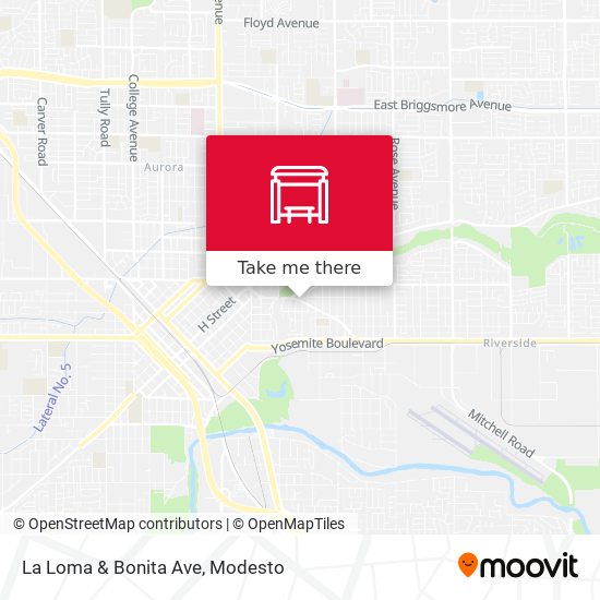 Mapa de La Loma & Bonita Ave