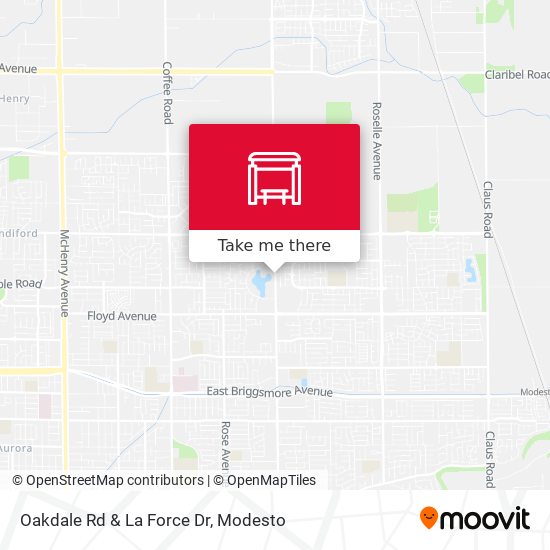 Oakdale Rd & La Force Dr map