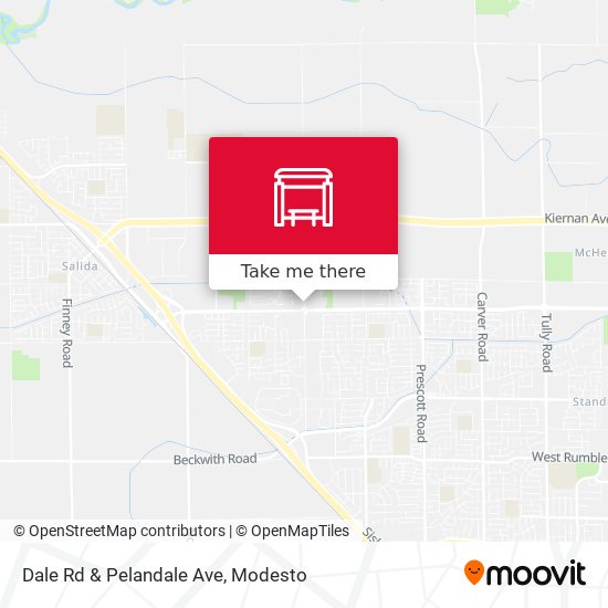 Dale Rd & Pelandale Ave map