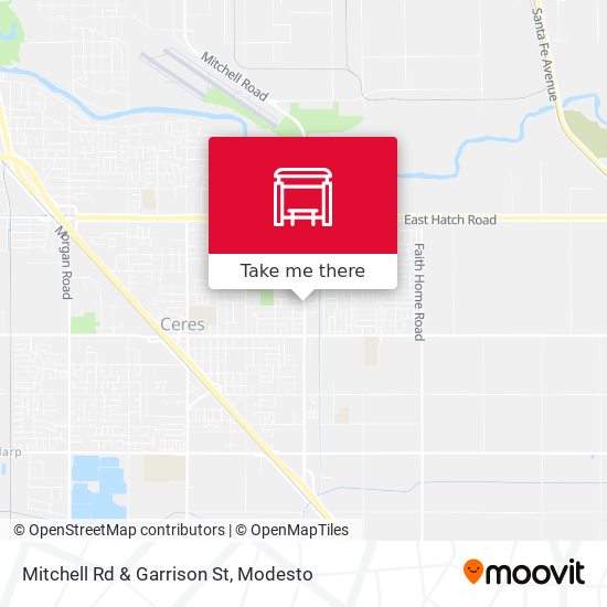 Mitchell Rd & Garrison St map