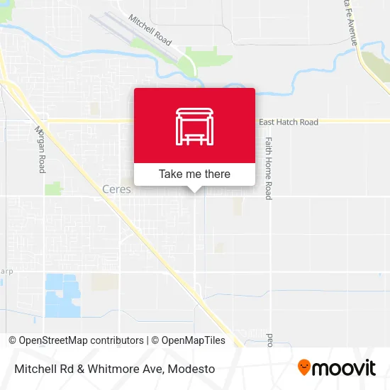 Mapa de Mitchell Rd & Whitmore Ave
