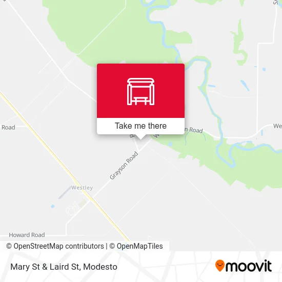 Mary St & Laird St map