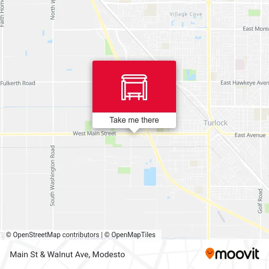Mapa de Main St & Walnut Ave