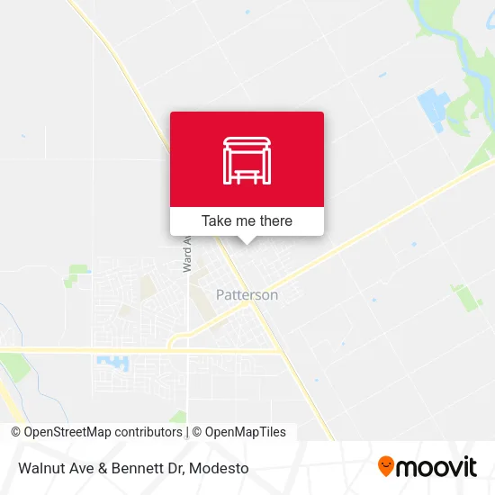 Mapa de Walnut Ave & Bennett Dr
