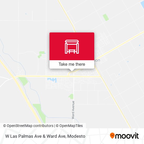 W Las Palmas Ave & Ward Ave map